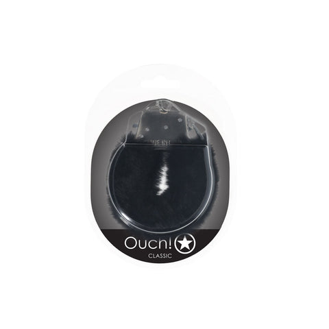 Ouch Classic Fluffy Cuffs Black Soft Restraints for Intimate Adventures Restraints