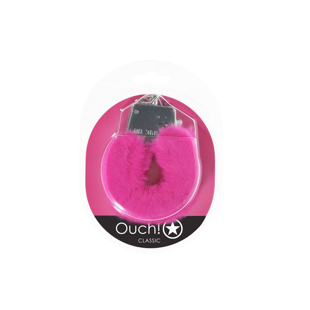 Ouch Classic Fluffy Cuffs – Fluffy Restraints > Bondage Gear > Handcuffs