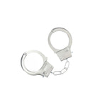 Ouch! Classic Metal Cuffs (Silver) – Metal Restraints Silver > Bondage Gear > Handcuffs