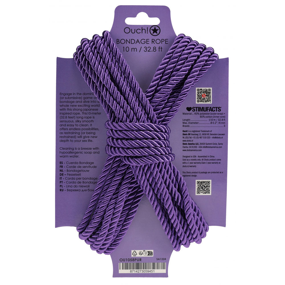 Ouch! Nylon Bondage Rope – 10 Metre Length Bondage Rope Rope
