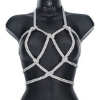 Ouch Bondage Rope 10 Meter Soft Silver Nylon Bondage Rope > Bondage Gear > Rope