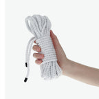 Ouch Bondage Rope 10 Meter Soft Silver Nylon Bondage Rope > Bondage Gear > Rope