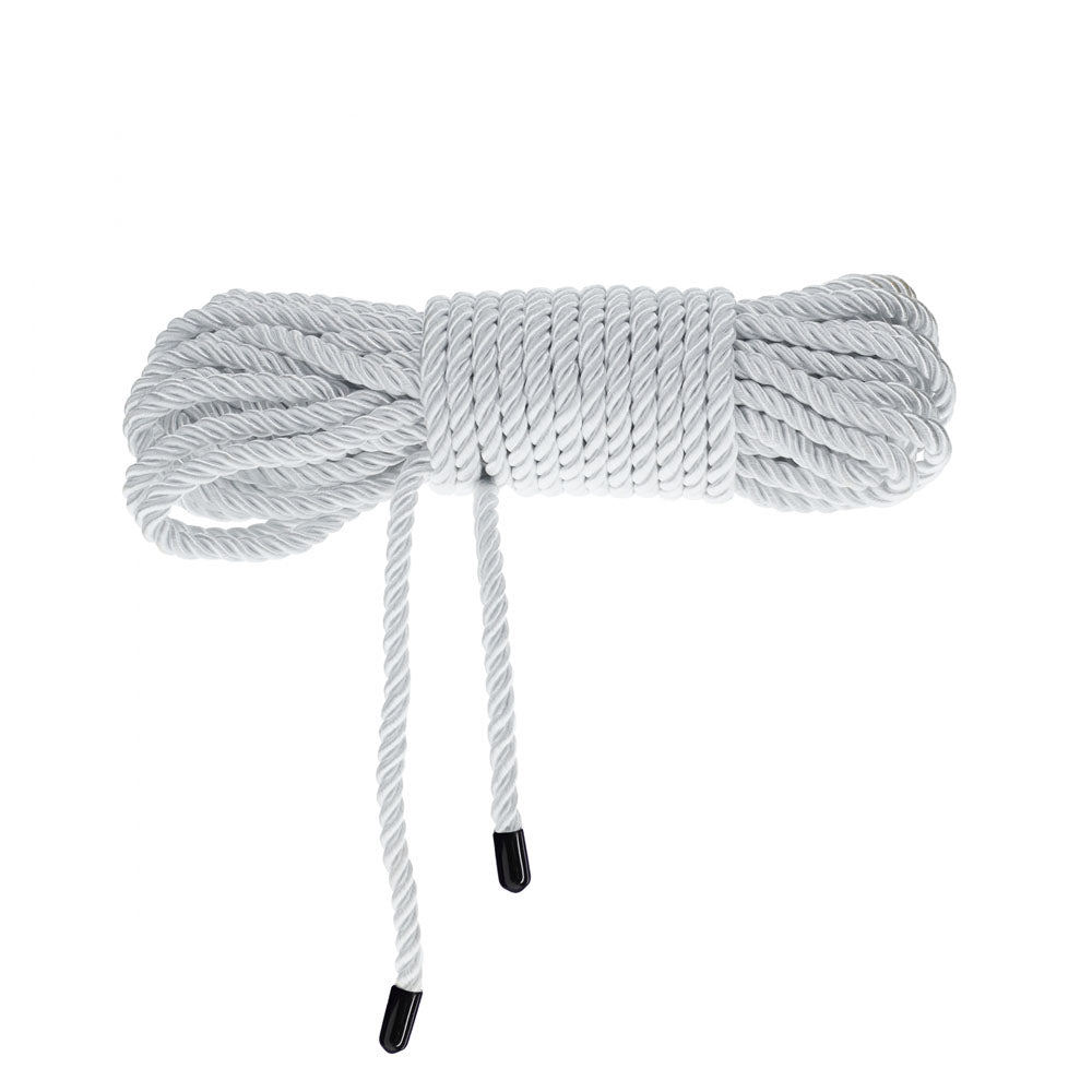 Ouch Bondage Rope 10 Meter Soft Silver Nylon Bondage Rope > Bondage Gear > Rope