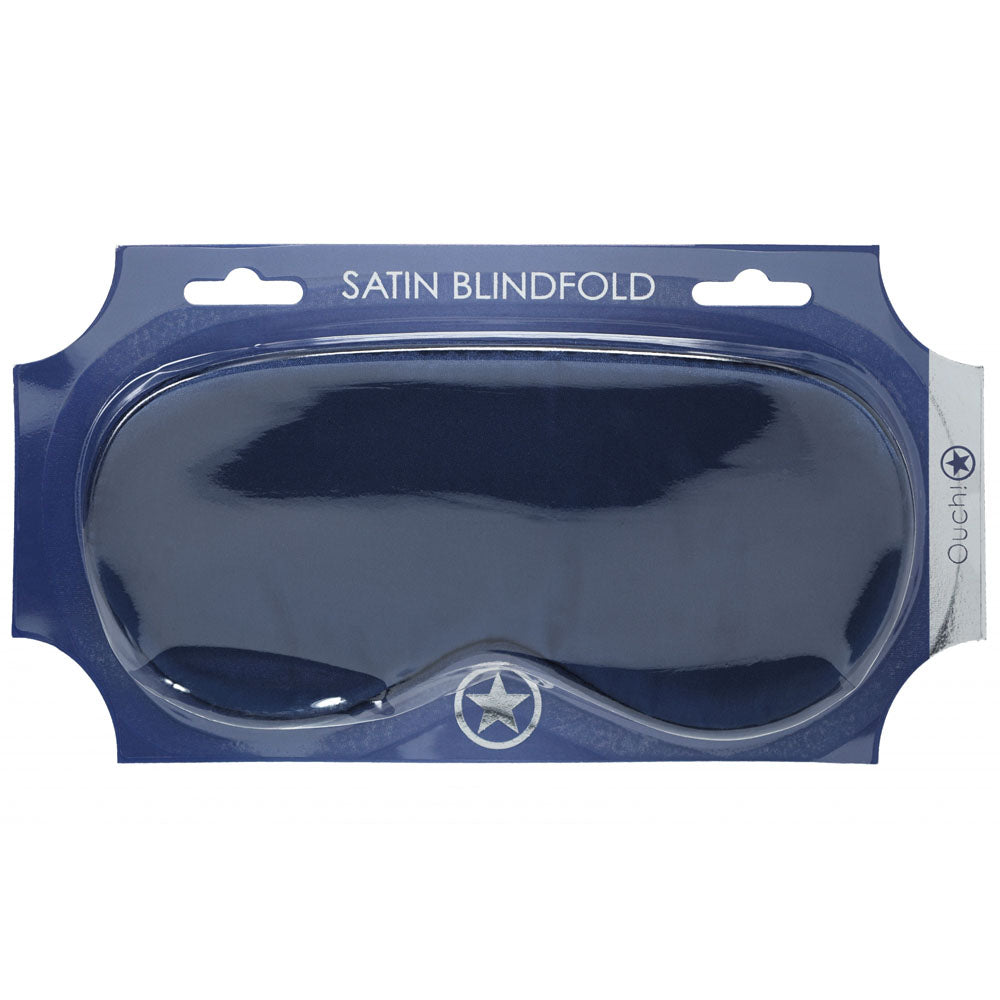 Ouch Satin Mask (Navy) – Luxurious Eye Mask Navy > Bondage Gear > Blindfolds