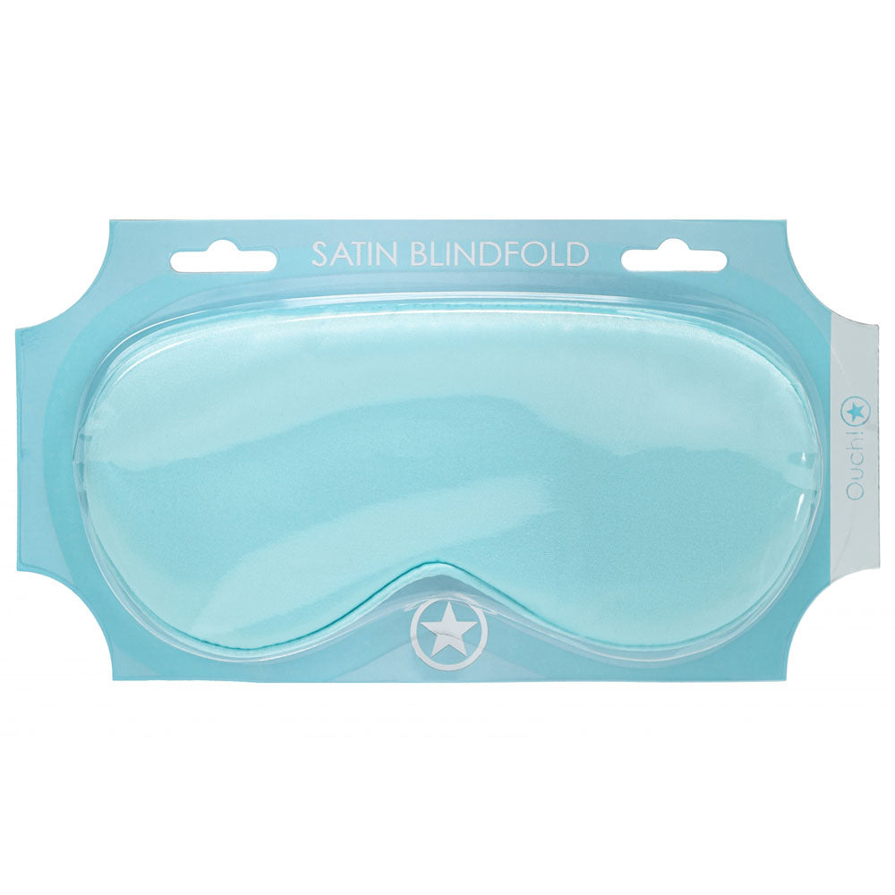 Ouch Satin Mask (Powder) – Luxurious Eye Mask Blue > Bondage Gear > Blindfolds