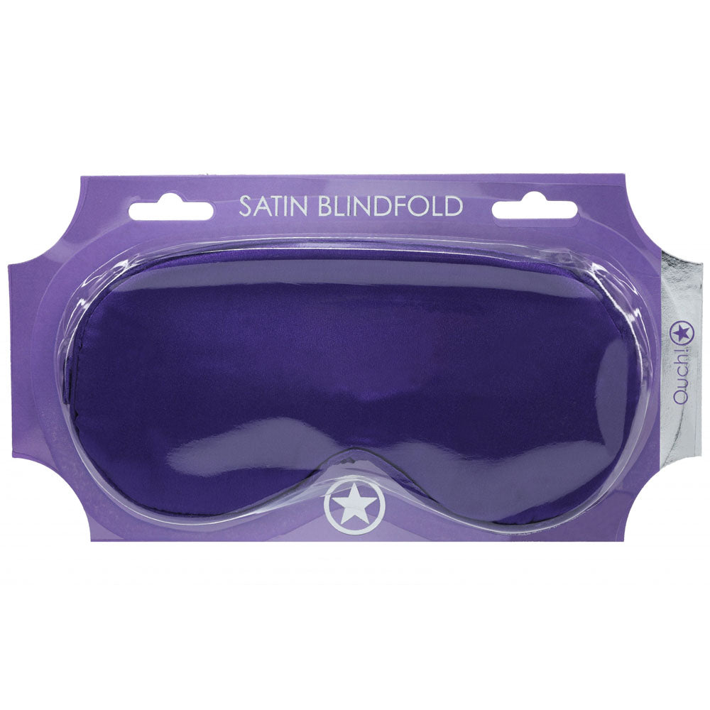 Ouch Satin Mask – Luxury Eye Mask Purple > Bondage Gear > Blindfolds