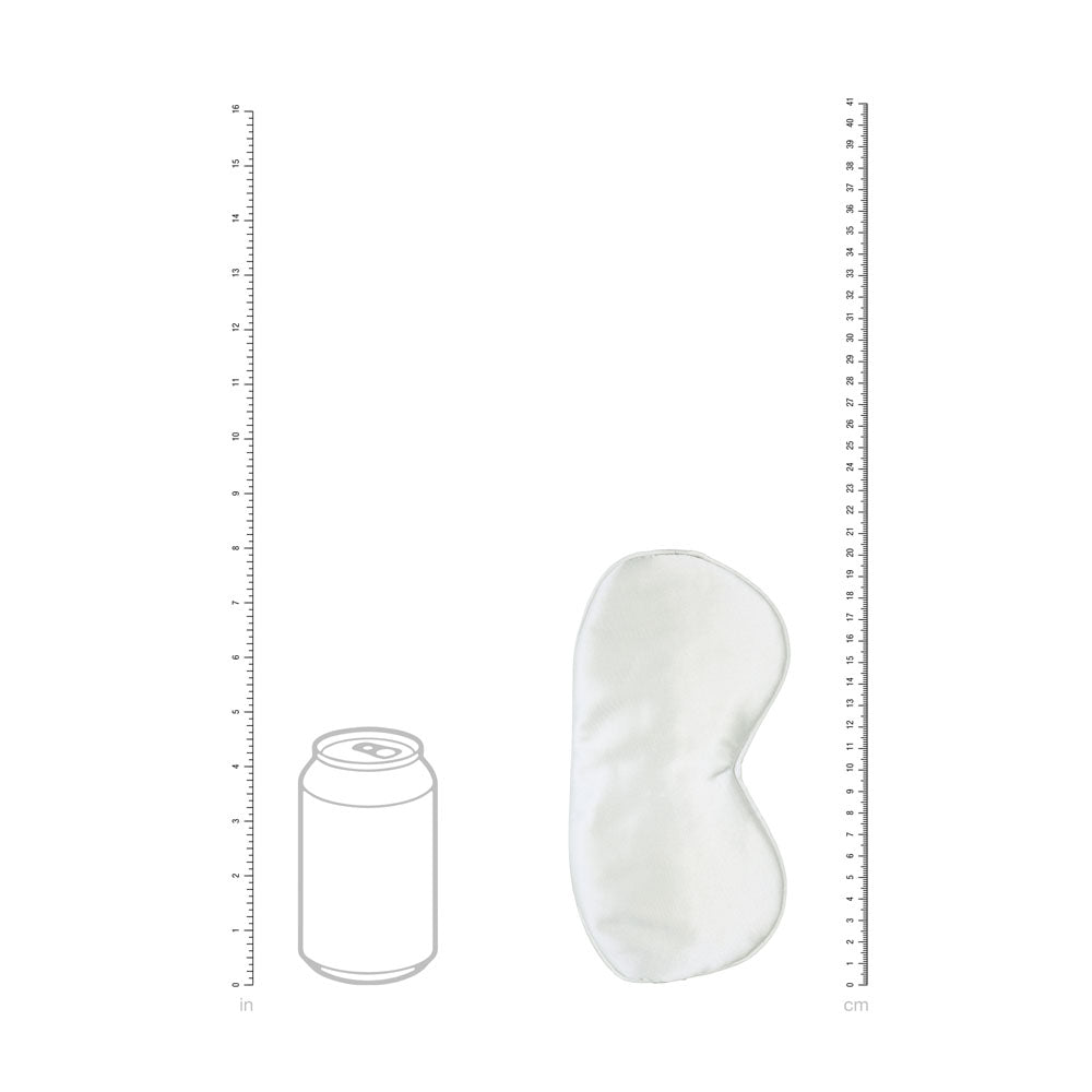Ouch! Satin Mask (Silver) – Luxury Eye Mask > Bondage Gear > Blindfolds