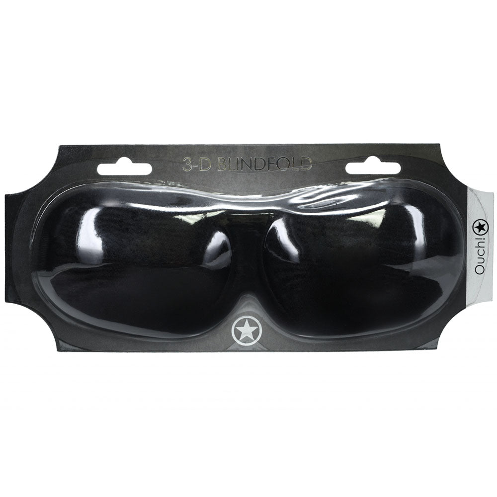 Ouch 3D Mask – Luxury Contoured Eye Mask Black > Bondage Gear > Blindfolds