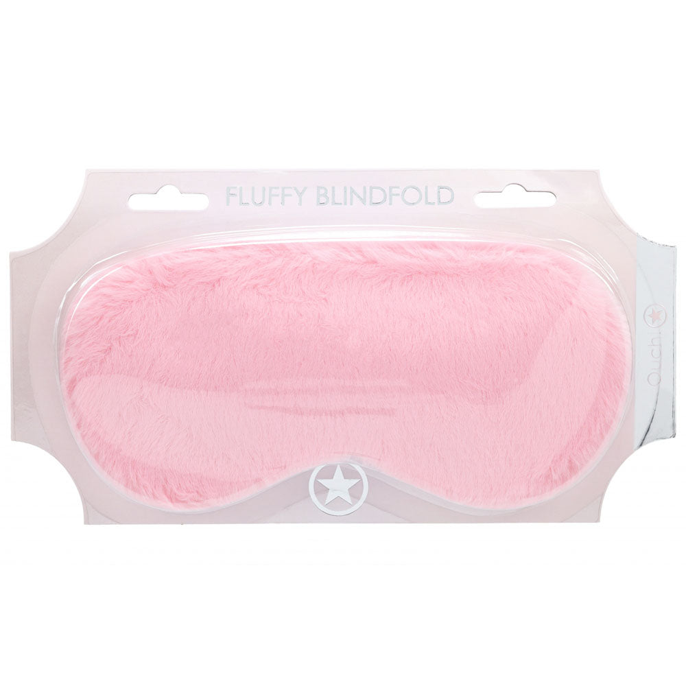 Ouch! Fluffy Mask (Powder Pink) – Fluffy Eye Mask Pink > Bondage Gear > Blindfolds