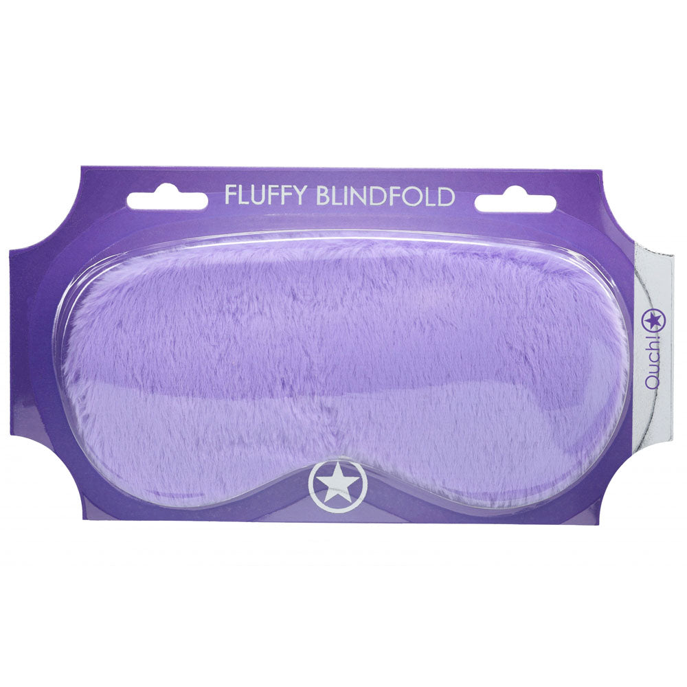 Ouch! Fluffy Mask – Soft Comfortable Fluffy Eye Mask - Purple Purple > Bondage Gear > Blindfolds