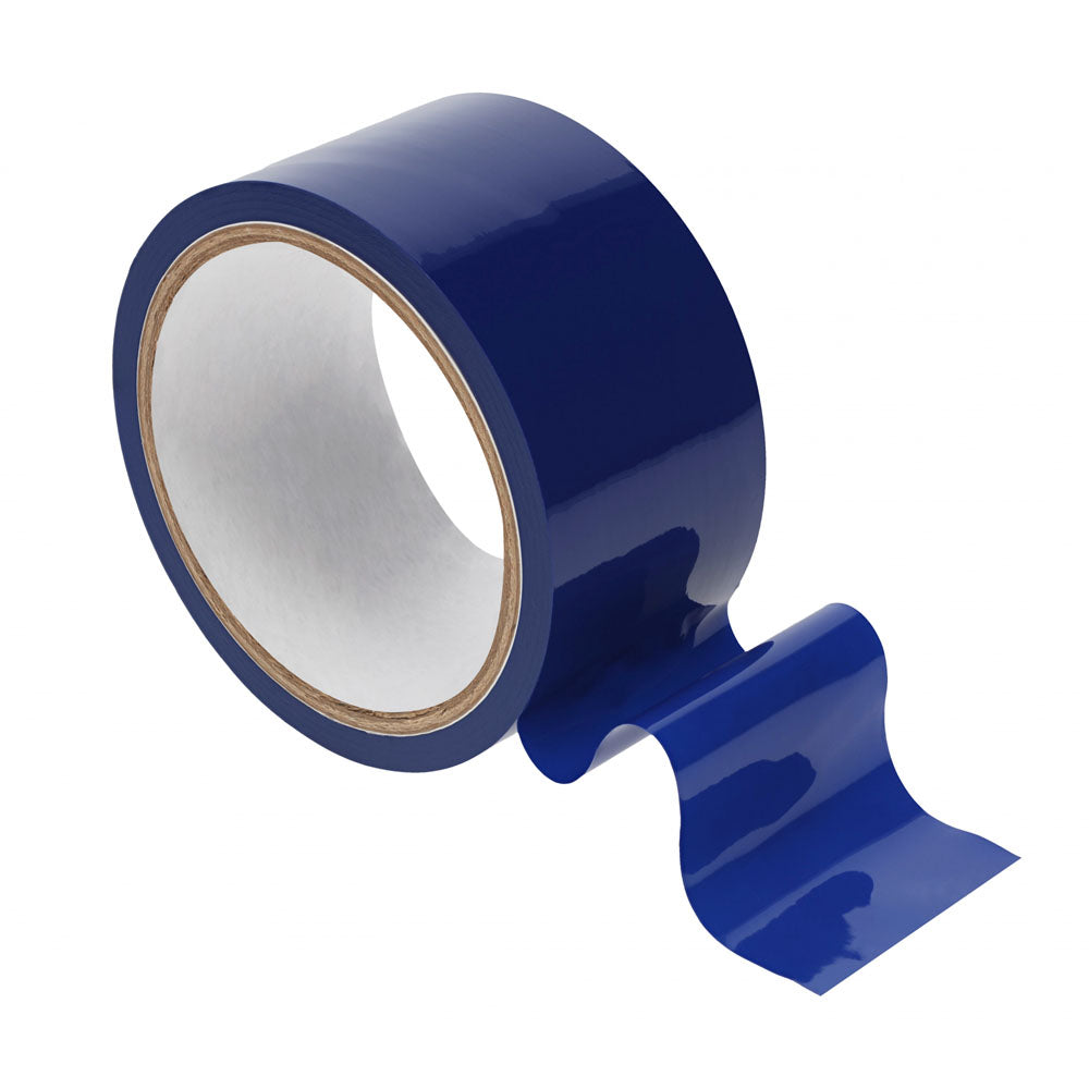 Ouch! Navy Blue PVC Non-Stick Bondage Tape – 20 Meter Length Tape Navy > Bondage Gear > Tape