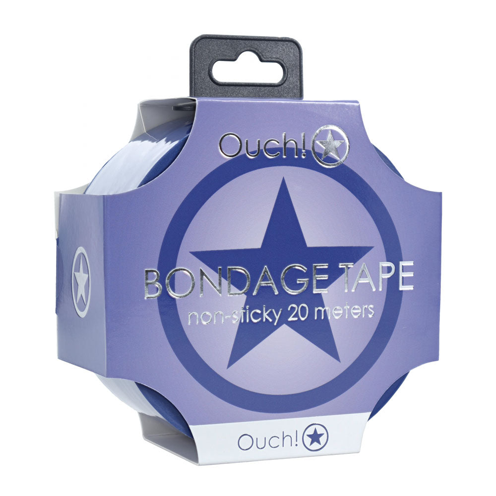 Ouch! Navy Blue PVC Non-Stick Bondage Tape – 20 Meter Length Tape > Bondage Gear > Tape