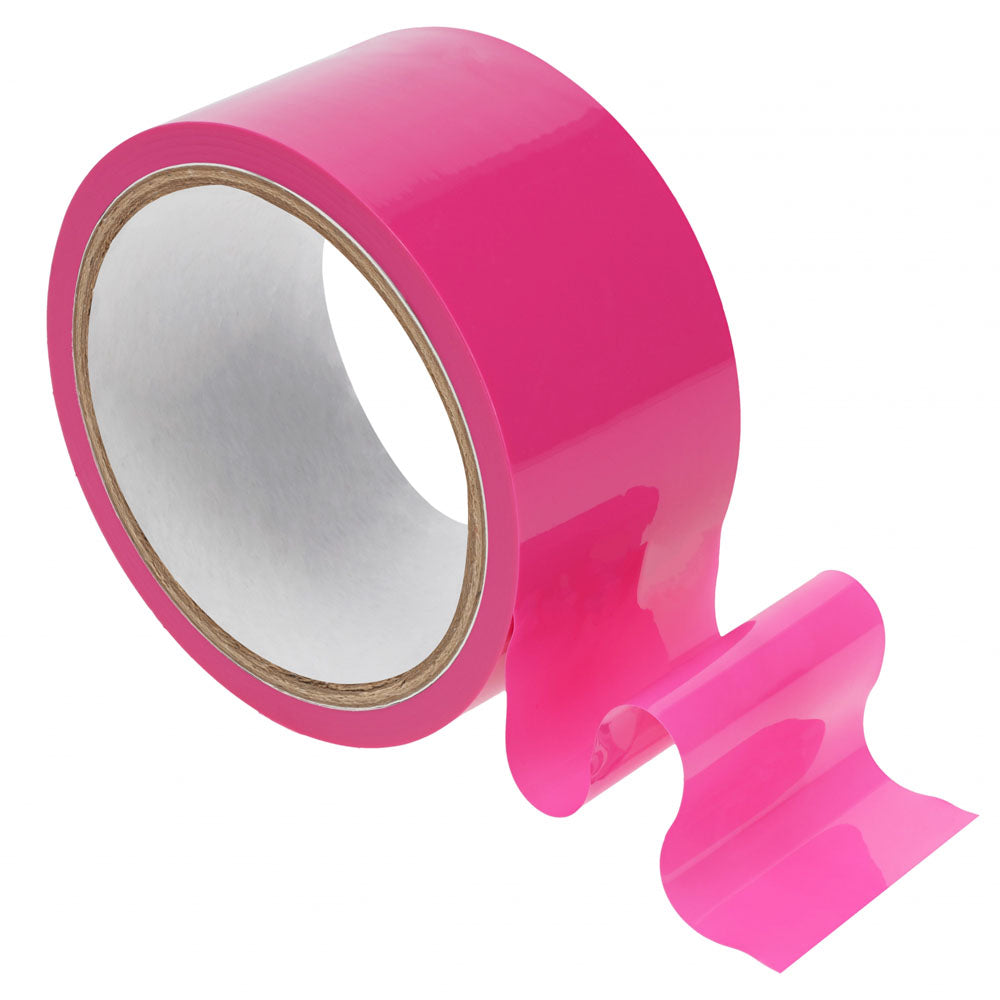 Ouch PVC Non-Stick Tape – 20 Metre Bondage Tape Pink > Bondage Gear > Tape