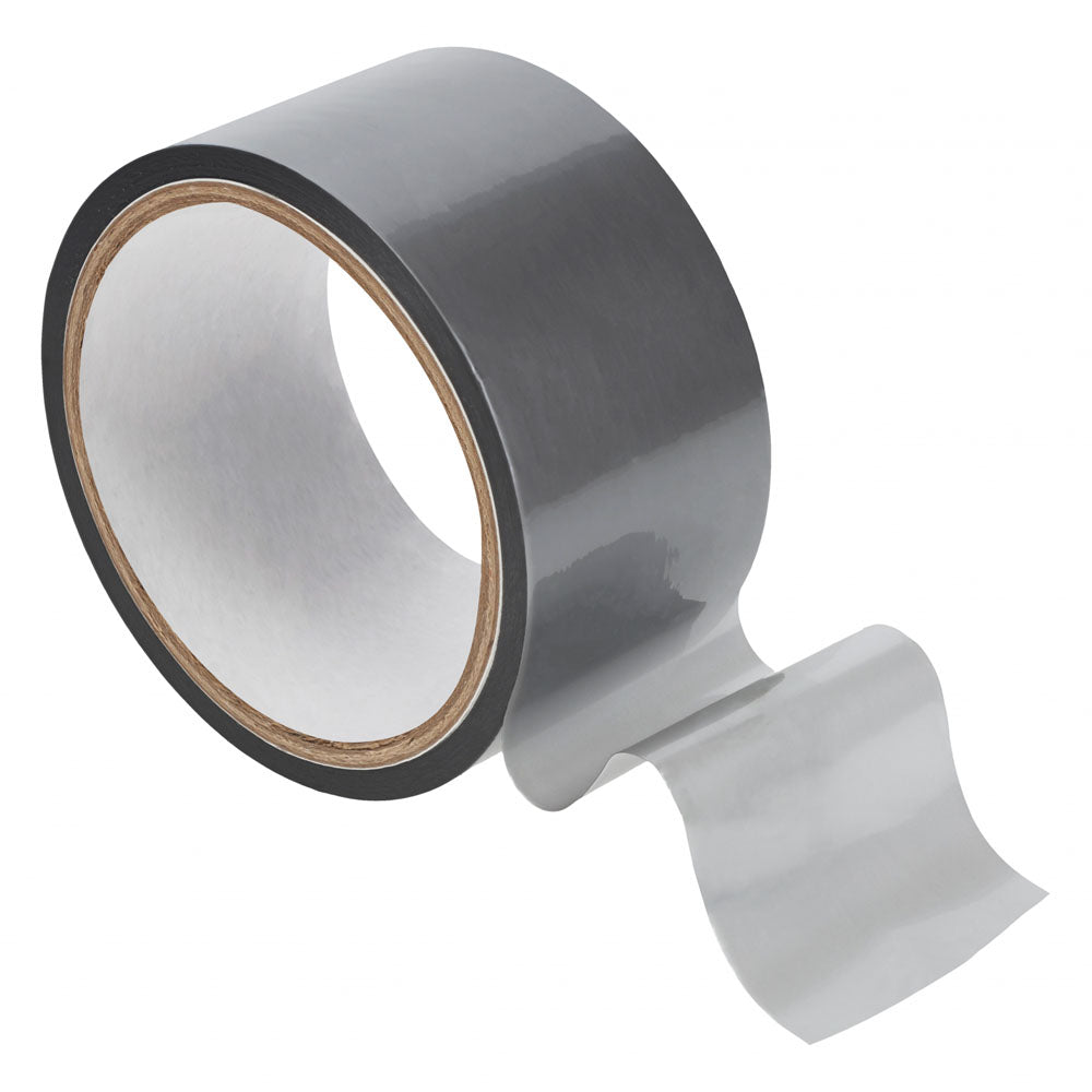 Ouch! Silver PVC Non-Stick Bondage Tape – 20 Metres Restraint Tape Silver > Bondage Gear > Tape