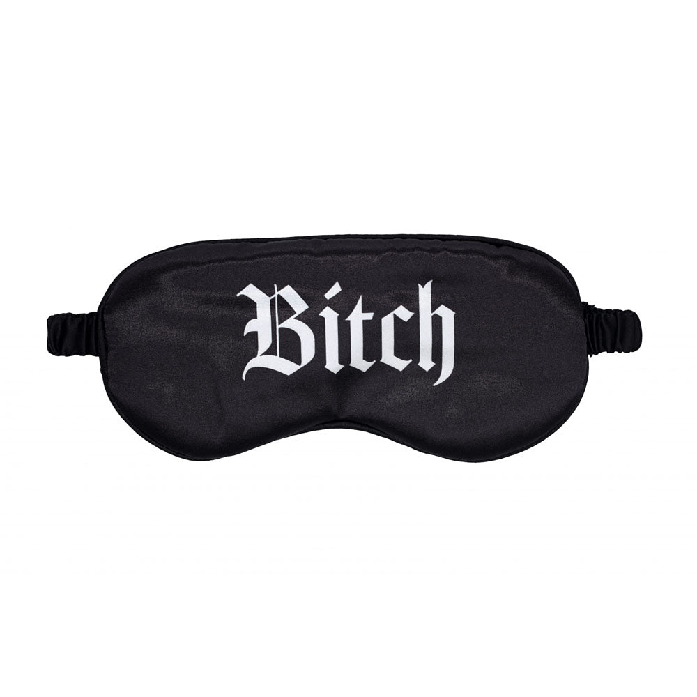 Ouch Satin Mask (Bitch) – Printed Eye Mask > Bondage Gear > Blindfolds
