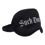 Ouch Satin Mask – "Suck Don't Bite" Printed Eye Mask > Bondage Gear > Blindfolds