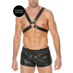 Men's Large Buckle Harness