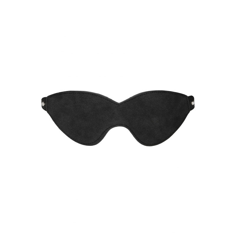 Ouch Diamond Studded Eye Mask - Faux Leather Adult Accessory > Bondage Gear > Blindfolds