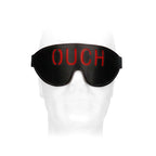 Ouch White Bonded Leather Eye Mask Ouch Eye Restraint > Bondage Gear > Blindfolds