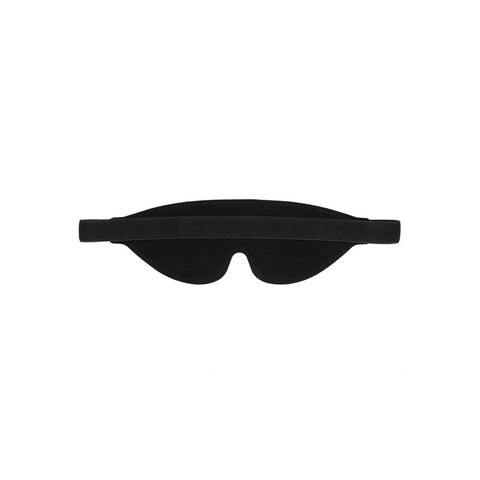 Ouch White Bonded Leather Eye Mask Ouch Eye Restraint Masks