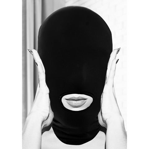 Ouch White Submission Mask Hood for Sensory Exploration > Bondage Gear > Bondage Hoods