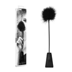 Ouch Feather Crop with Feather Tickler – Splashproof 44 cm Crop Black > Bondage Gear > Handcuffs