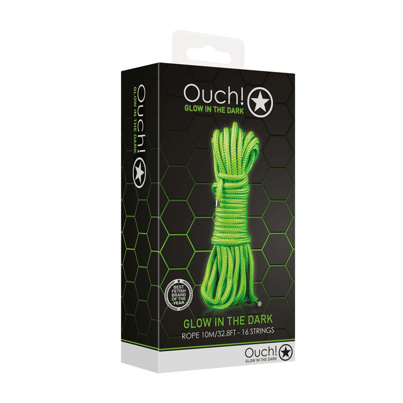 OUCH! Glow In The Dark Rope  - 10 metre length