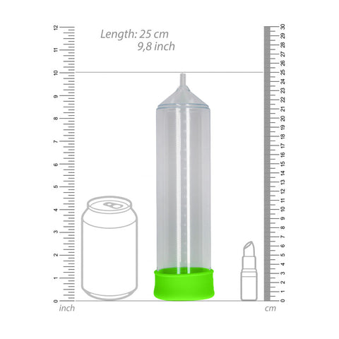 Ouch Glow In The Dark Comfort Beginner Pump Clear Glow Penis Pump PUMPS