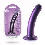 Ouch Smooth Silicone G Spot Dildo 6 Inch 14 5 Centimeter Purple > Dildos > Neutral Dildos