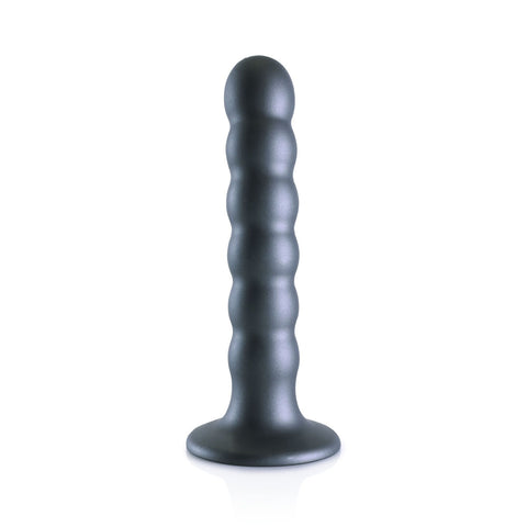 Ouch Beaded Silicone G Spot Dildo 5 Inch 13 Centimeters Dongs Neutral