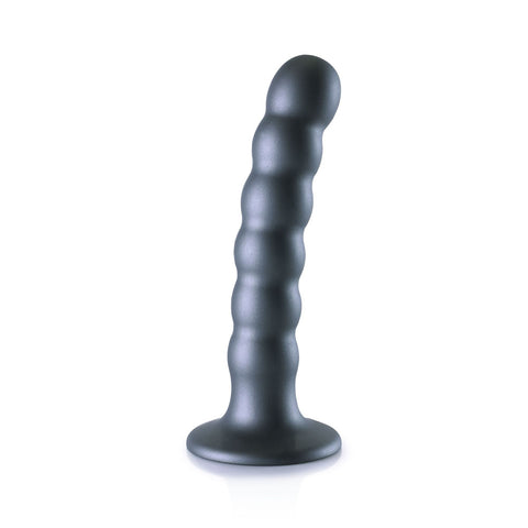 Ouch Beaded Silicone G Spot Dildo 5 Inch 13 Centimeters Dongs Neutral