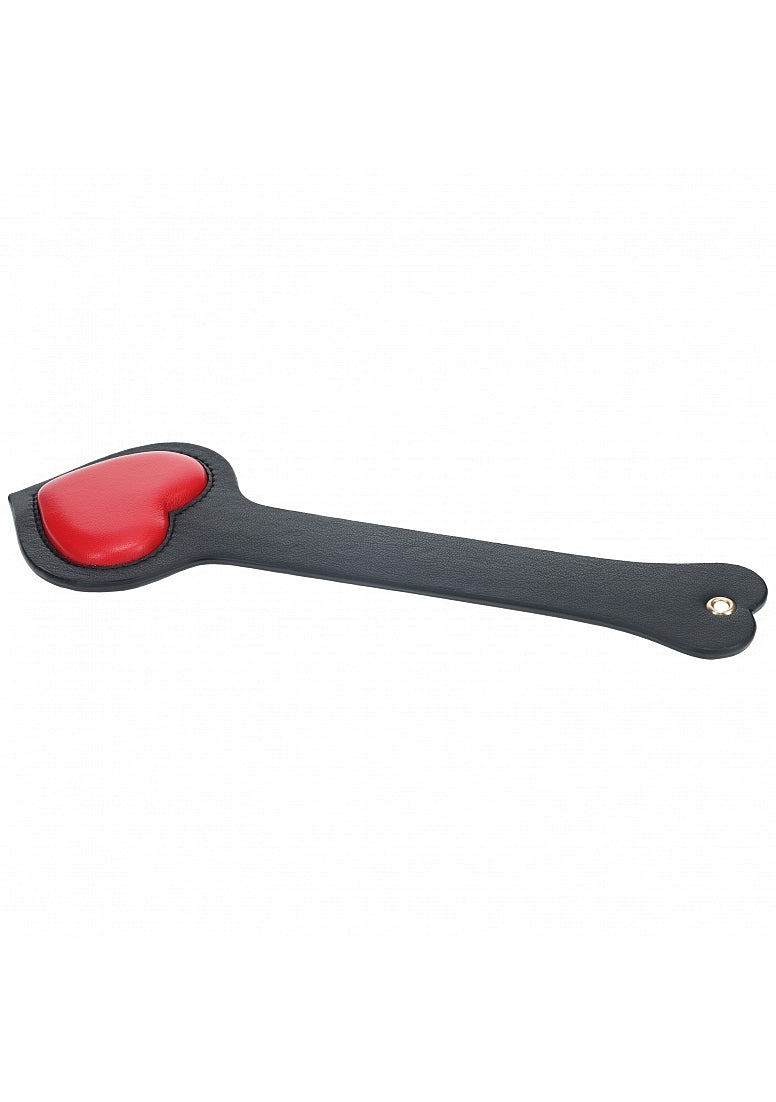 Ouch Milan Collection Paddle – Bonded Leather with Iridescent Hardware Paddle Secondary image