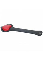 Ouch Milan Collection Paddle – Bonded Leather with Iridescent Hardware Paddle Black > Bondage Gear > Paddles