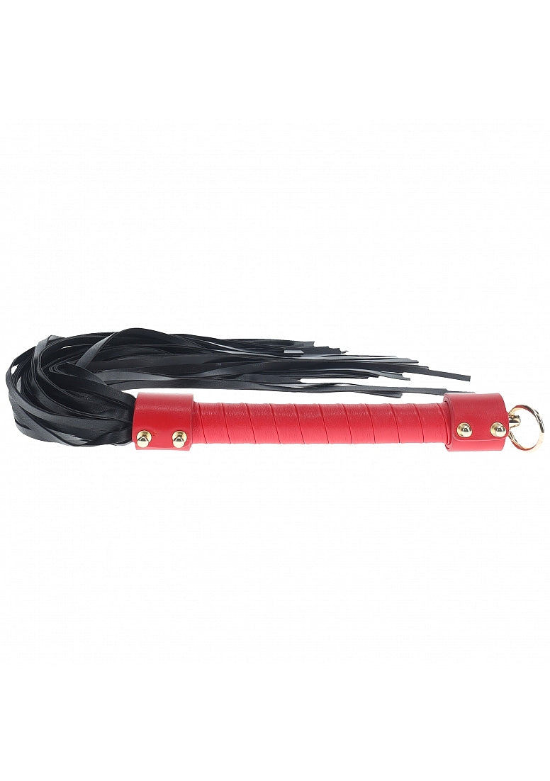 Ouch Milan Collection Flogger High Quality Bonded Leather Secondary image