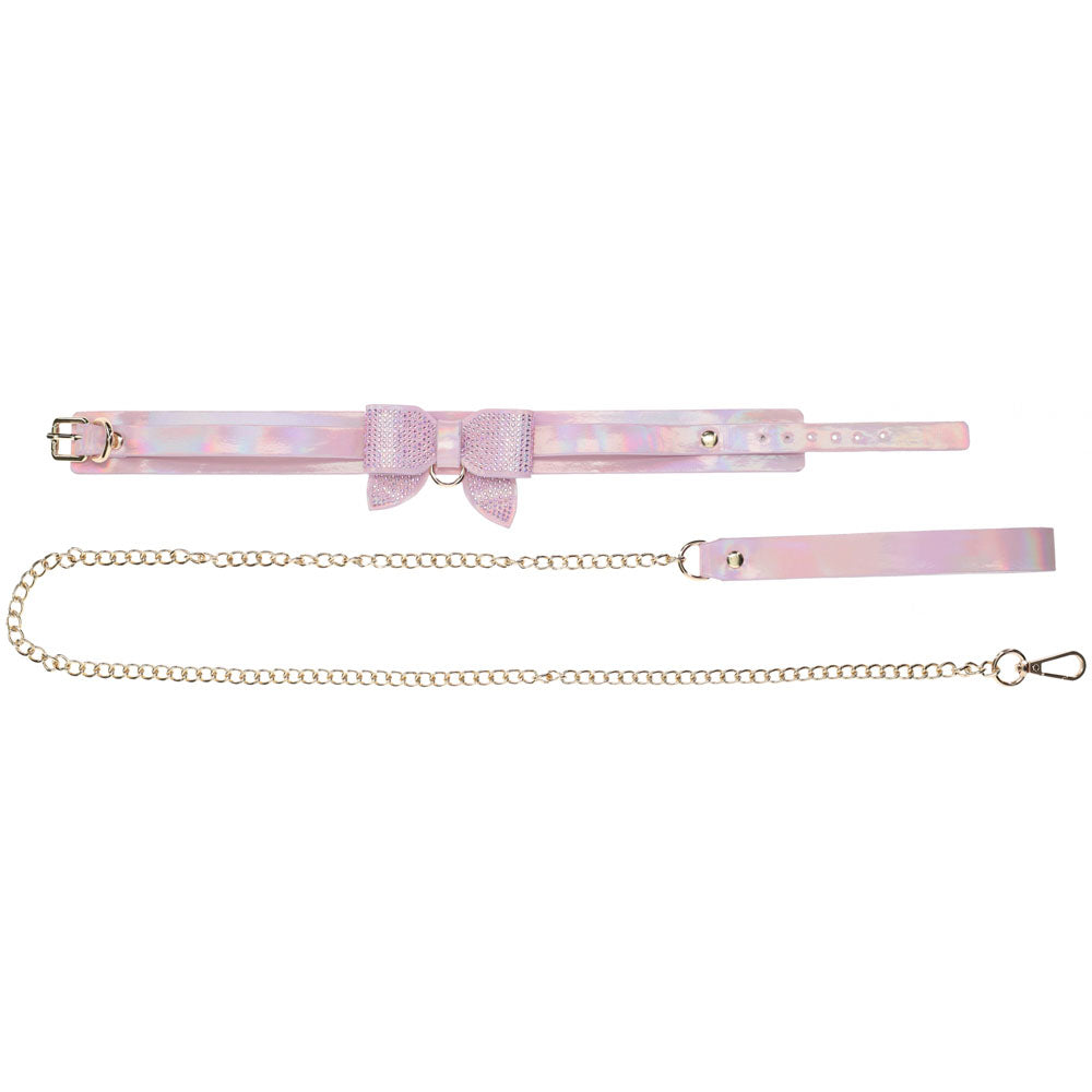 Ouch Paris Collection Collar with Leash Set > Bondage Gear > Collars & Leashes