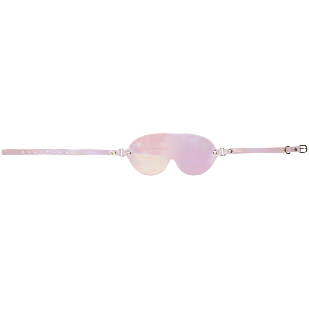 Ouch Paris Collection Blindfold – Bonded Leather Sensory Play Mask > Bondage Gear > Blindfolds