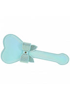 Ouch Paris Collection Paddle – Bonded Leather with Iridescent Hardware Paddle Blue > Bondage Gear > Paddles