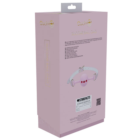 Ouch Paris Collection Silicone Ball Gag Adult Sex Toy Gags