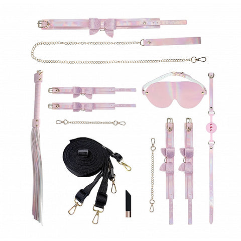 OUCH! Paris Collection 8-Piece Bondage Set with Bag > Bondage Gear > Collars