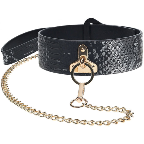Ouch Florence Collection Collar with Leash Set > Bondage Gear > Collars
