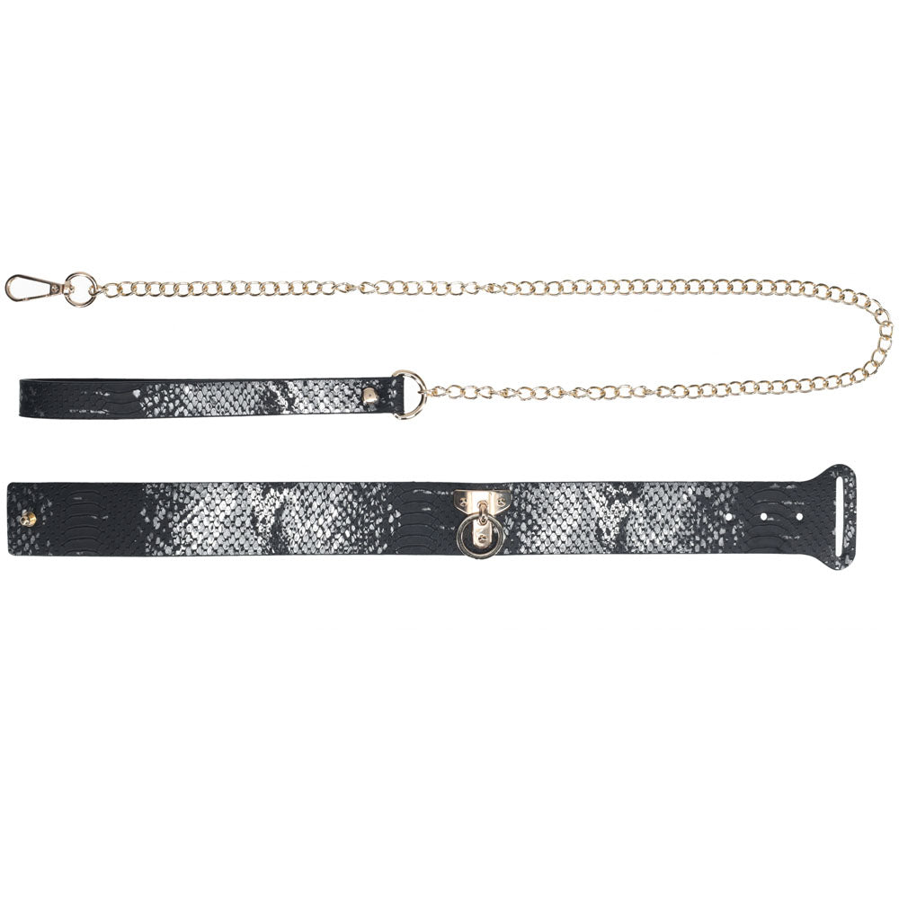 Ouch Florence Collection Collar with Leash Set > Bondage Gear > Collars & Leashes