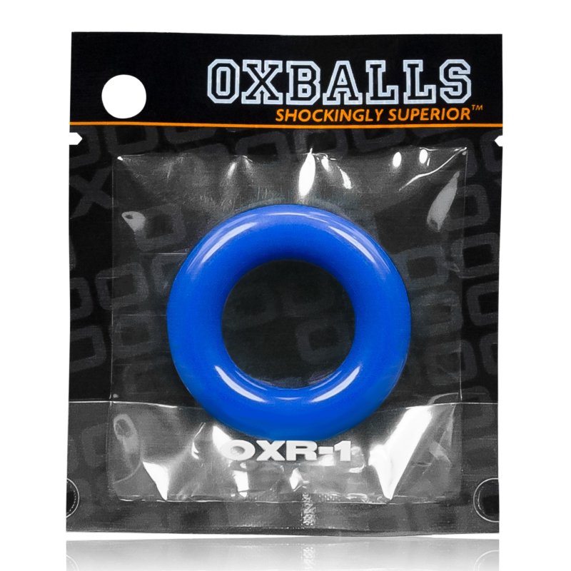 Oxballs Gauge Police Blue – Cock Ring - 3.25 inches Default Title > Cock Ring > Single