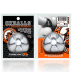 OXBALLS TRI-SPORT XL Thicker 3-Ring Cocksling Clear – Enhanced Support and Bulge Enhancement > Cock Ring > Sling