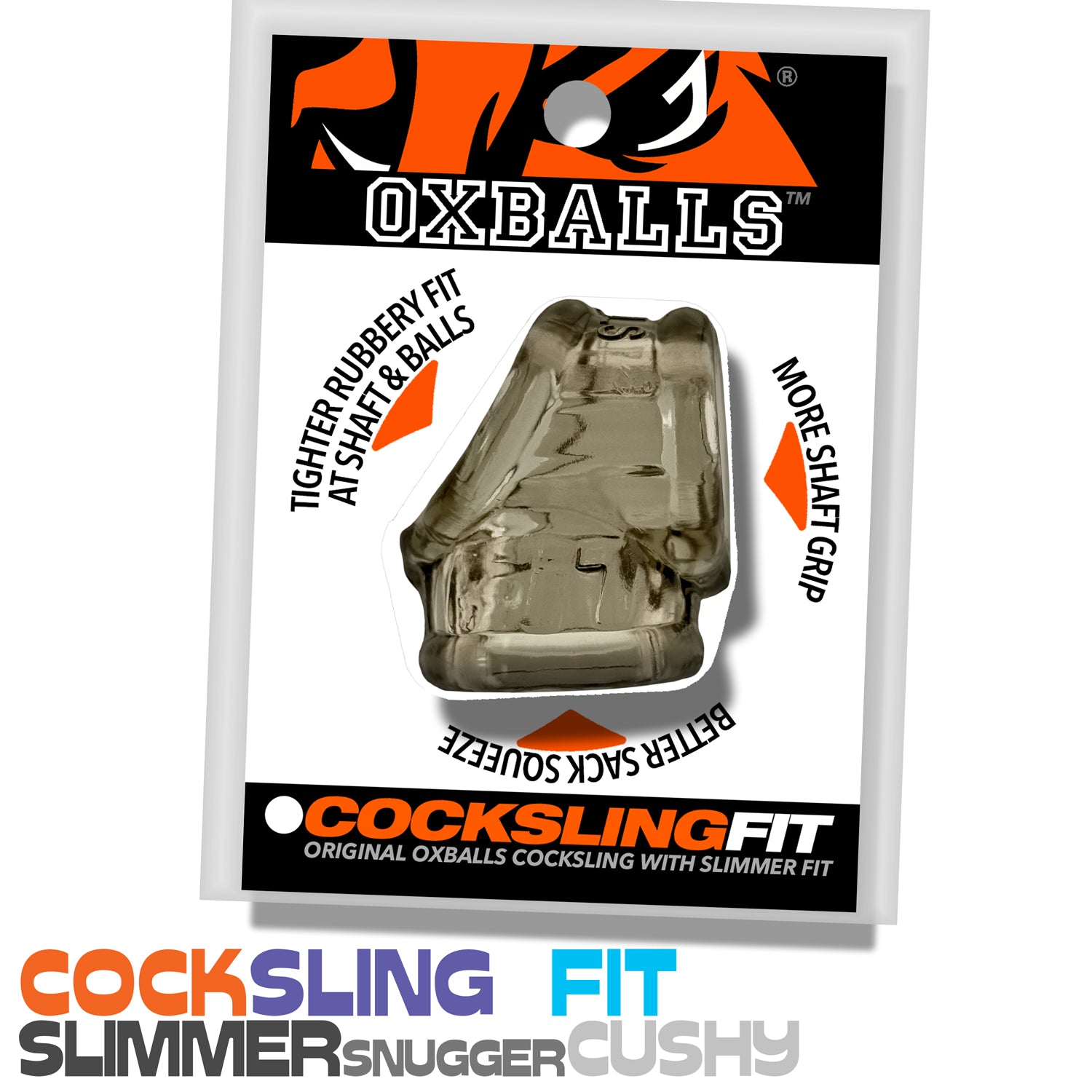 Oxballs Cocksling Fit (Storm) – Slimmed Down Cockring Sling Default Title > Cock Ring > Sling