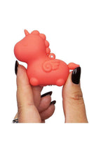 Unihorn Mini Peachy Pony – USB Rechargeable Stimulator > Vibrators > Ladies > Clitoral Vibrators and Stimulators