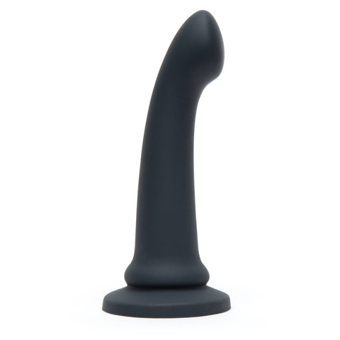 Fifty Shades of Grey Feel It Baby Black G-Spot Dildo Slimline Silicone 100% Waterproof with Suction Cup Base DONGS