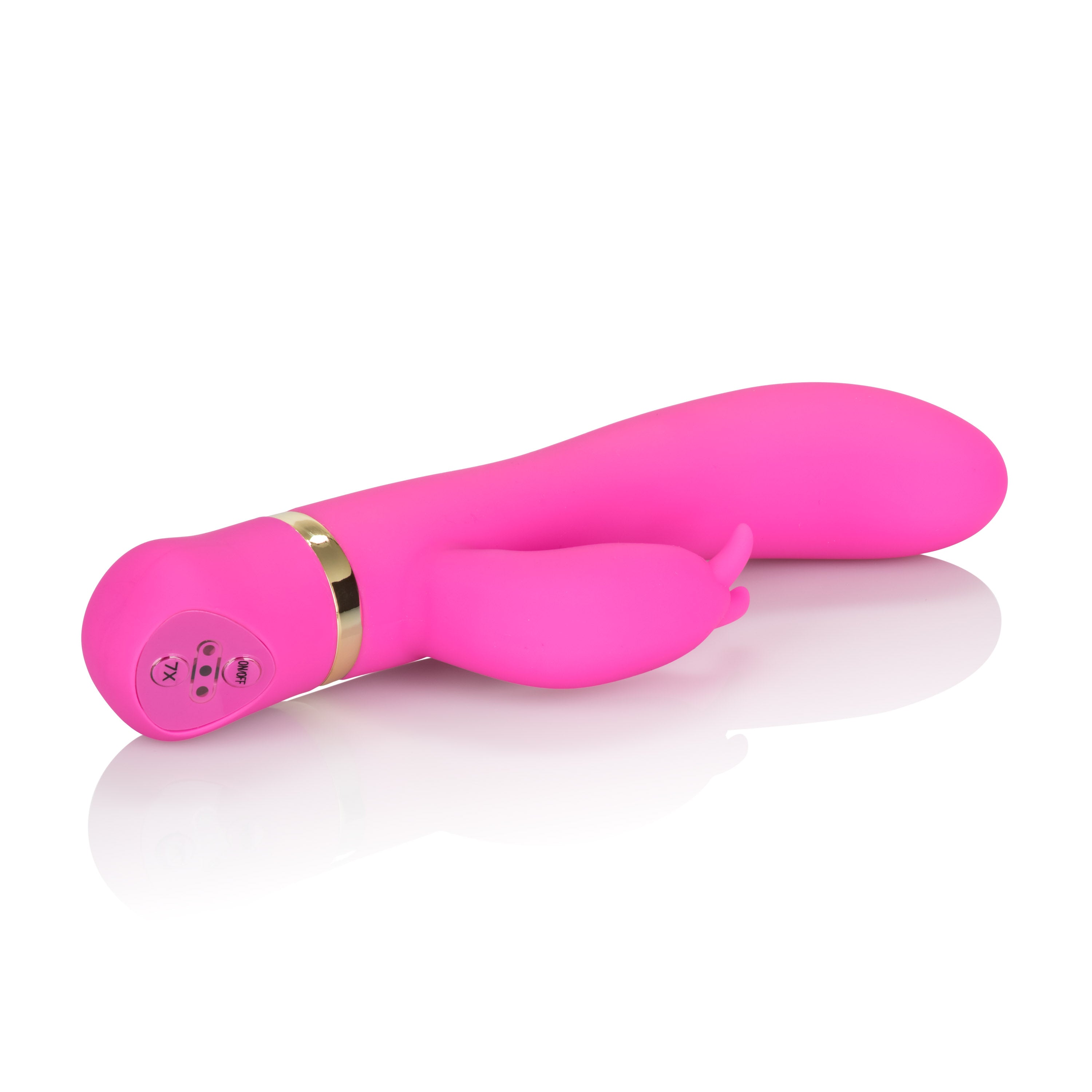 Spellbound Bunny Pink Vibrator 4.5 Inch Dual Motor Silicone Waterproof Massager > Vibrators > Ladies > Rabbit
