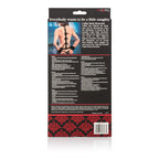 Scandal Collar Body Restraints (Red and Black) – Plush Adjustable Restraints > Bondage Gear > Restraints