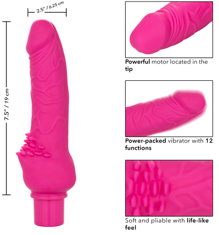 Power Stud Cliterrific Extra Large Flexible Vibrator > Vibrators > Standard Vibrators