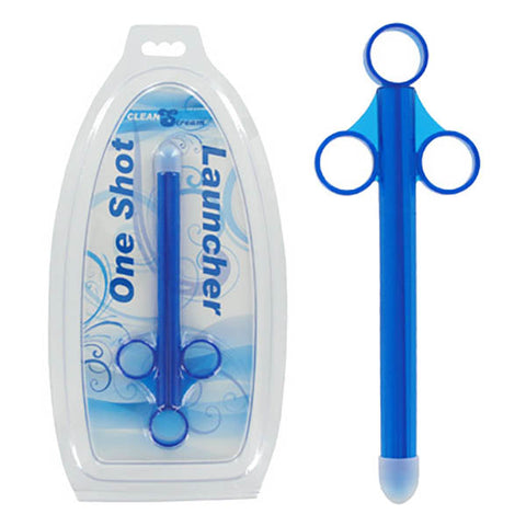 One Shot Launcher Blue XL 7.5 Inch Lubricant Injector Lube Applicator